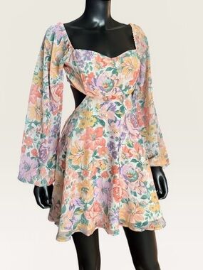 Showpo Kentucky Derby Dress Pastel Floral